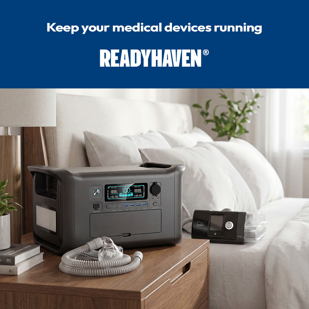 10-in-1 Emergency Power System & Solar Panel Kit